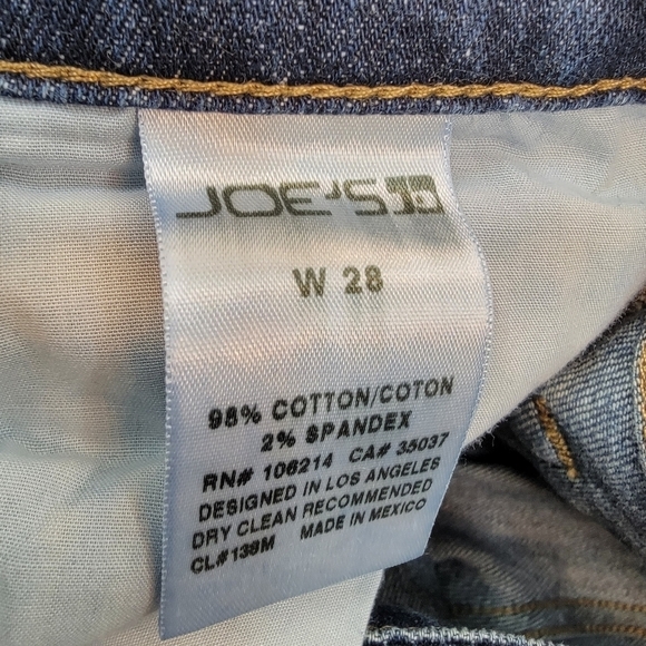 Joes Jeans Sz 28 Colletti Jeans Skinny Fray Released Hem Womens - Picture 4 of 9